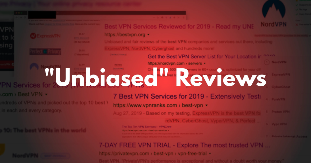 The Trouble With VPN and Privacy Review Sites